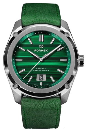 Formex Essence FortyThree Chronometer Malachite Leather