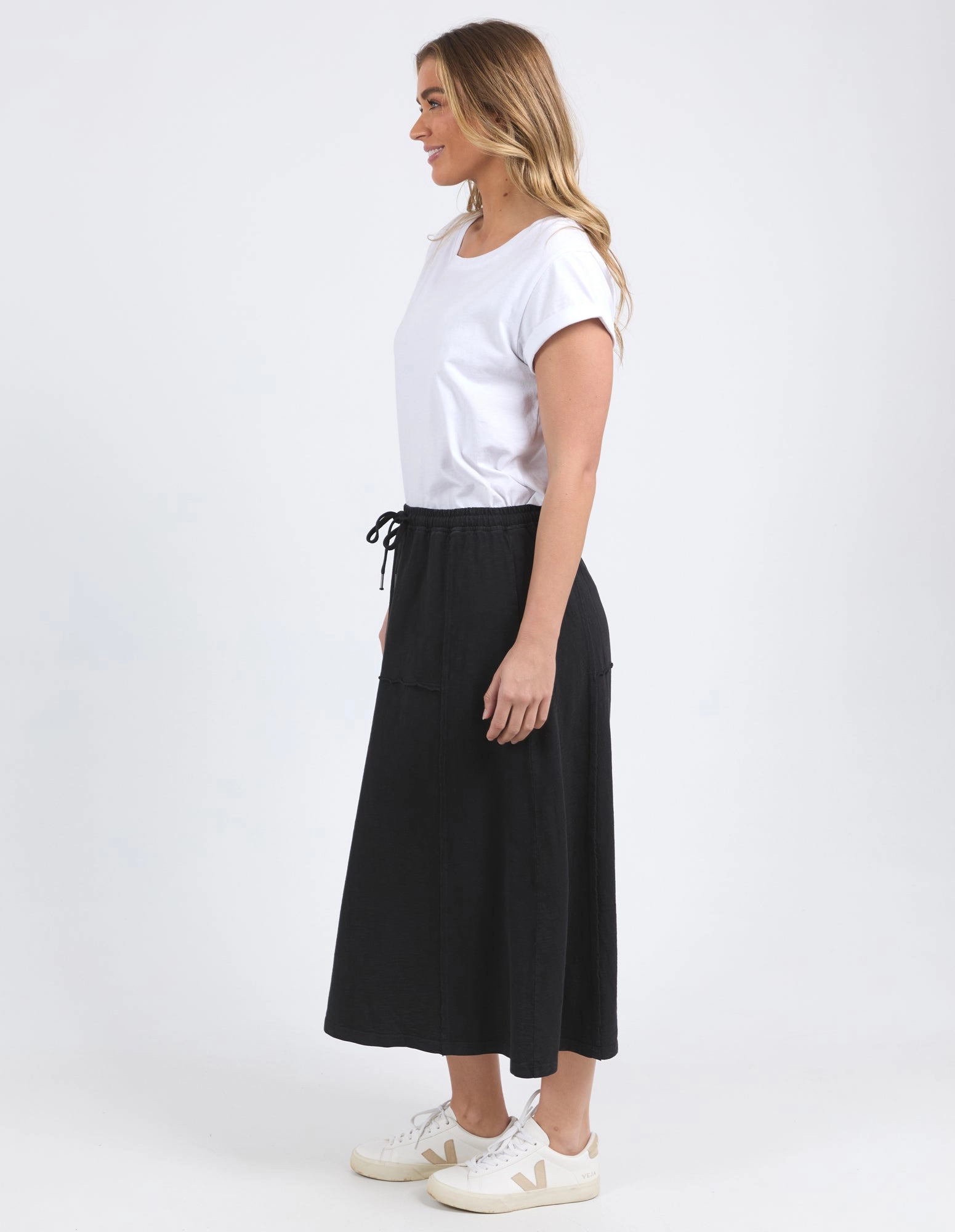 Foxwood Jayne Skirt Washed Black