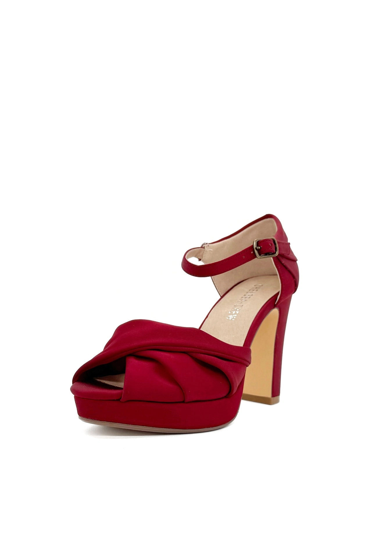 Gloria Satin Heels