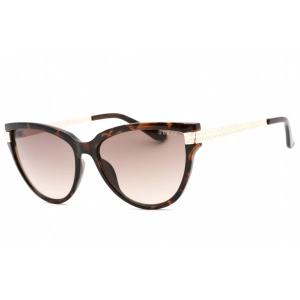 Guess Factory Women's Sunglasses - Dark Havana Cat Eye Full Rim Frame | GF6177 52F