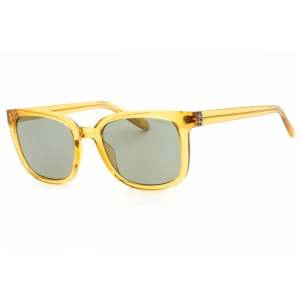 Guess Men's Sunglasses - Green Lens Transparent Yellow Square Frame | GU00065 41N