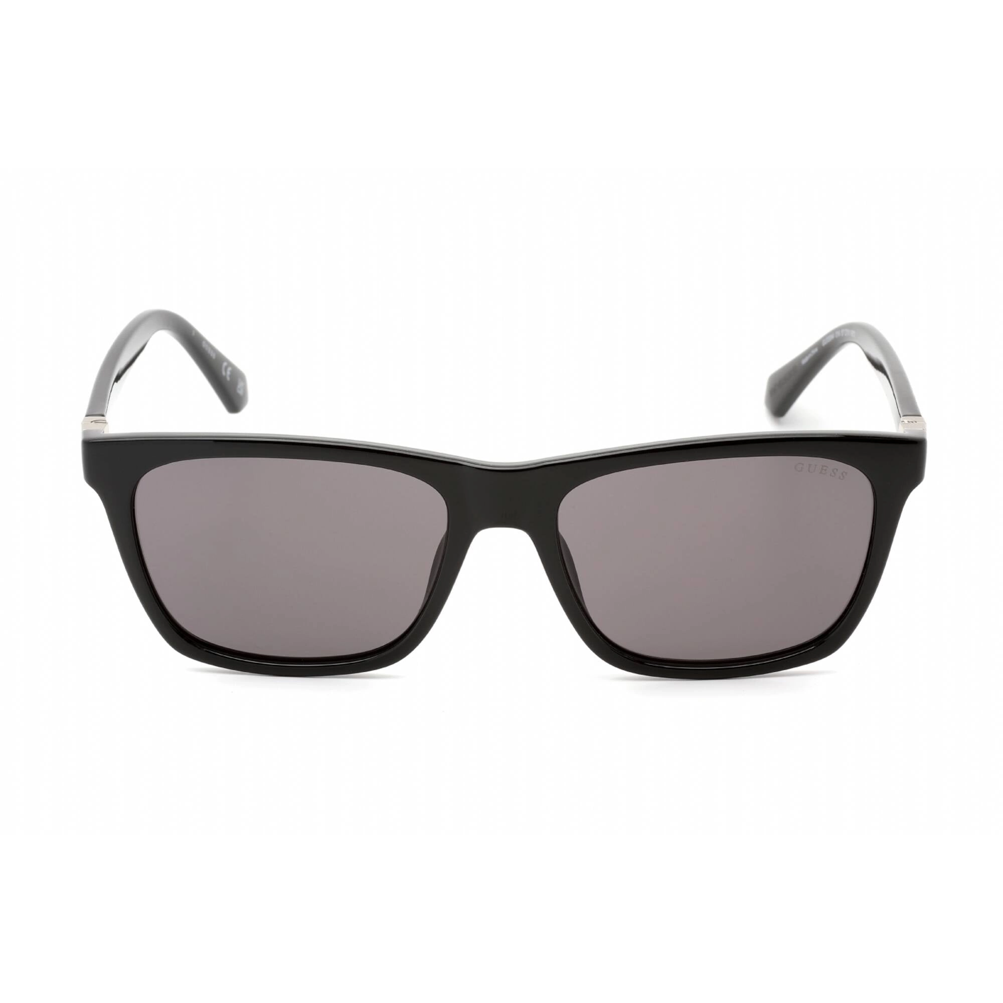 Guess Men's Sunglasses - Shiny Black Injected Propionate Square Frame | GU00044 01A