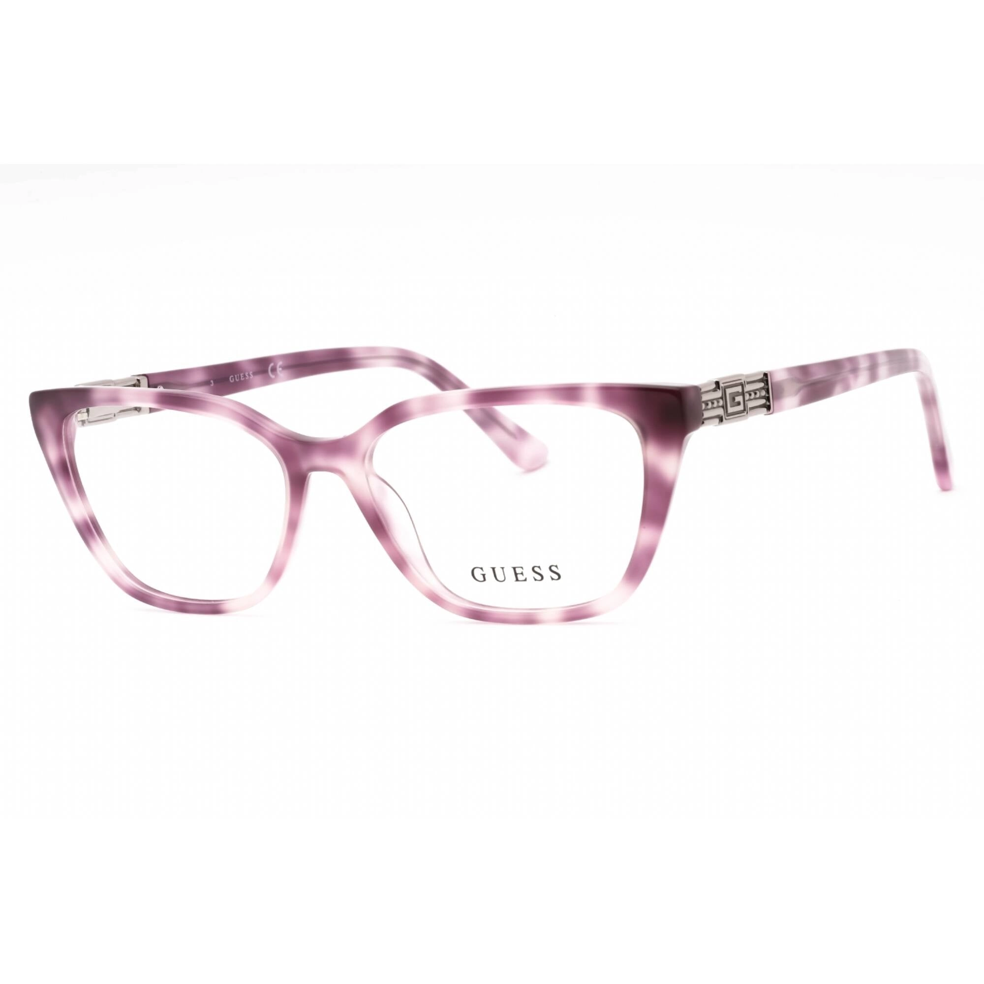Guess Women's Eyeglasses - Violet/Other Acetate Full Rim Cat Eye Frame | GU2941 083