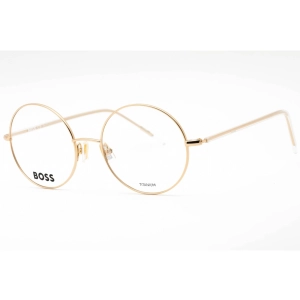 Hugo Boss Women's Eyeglasses - Rose Gold Titanium Round Frame | BOSS 1397 0000 00