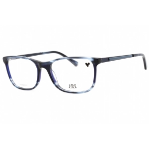 Joe optical Men's Eyeglasses - Midnight Horn Zylonite Rectangular Frame | JOE4081 414