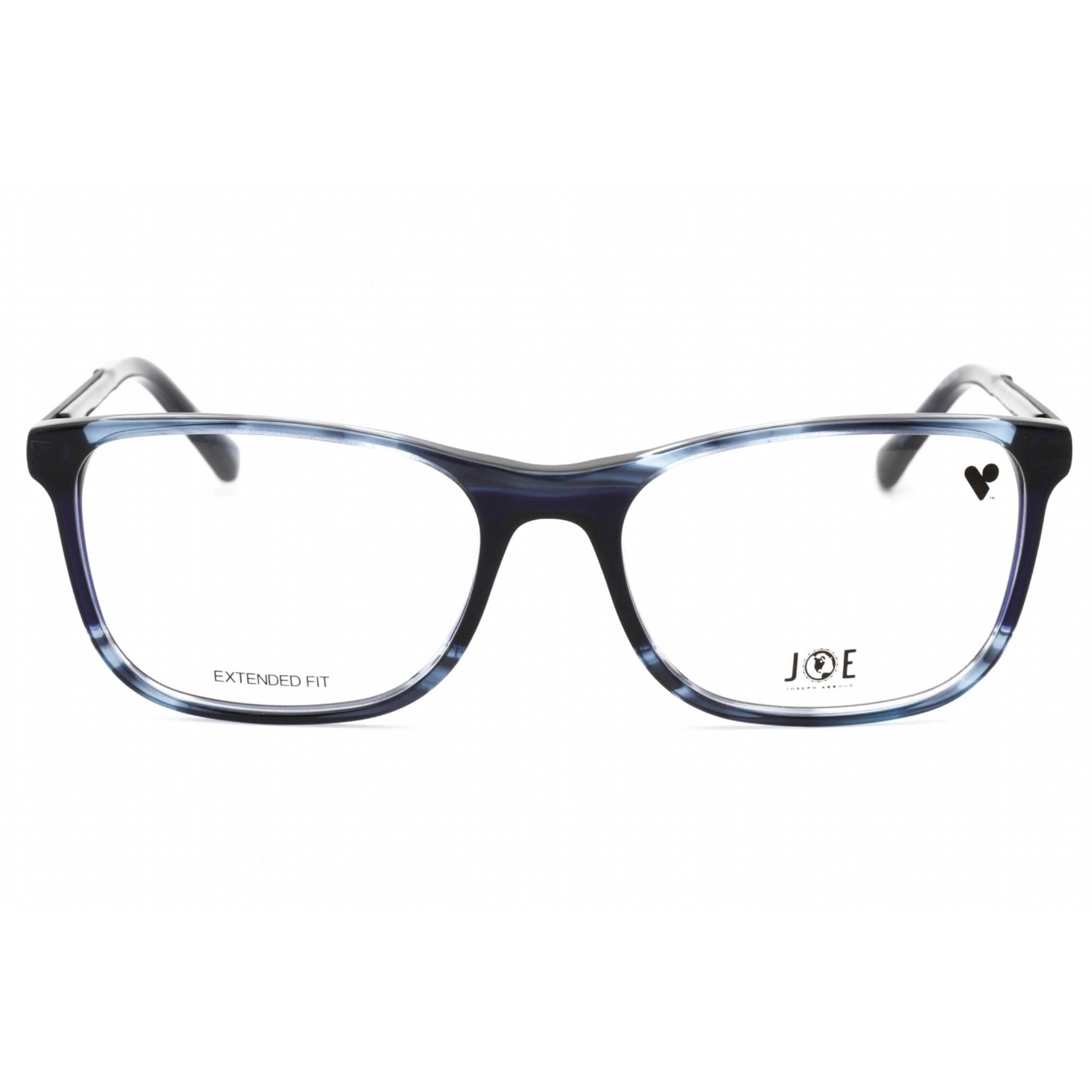 Joe optical Men's Eyeglasses - Midnight Horn Zylonite Rectangular Frame | JOE4081 414