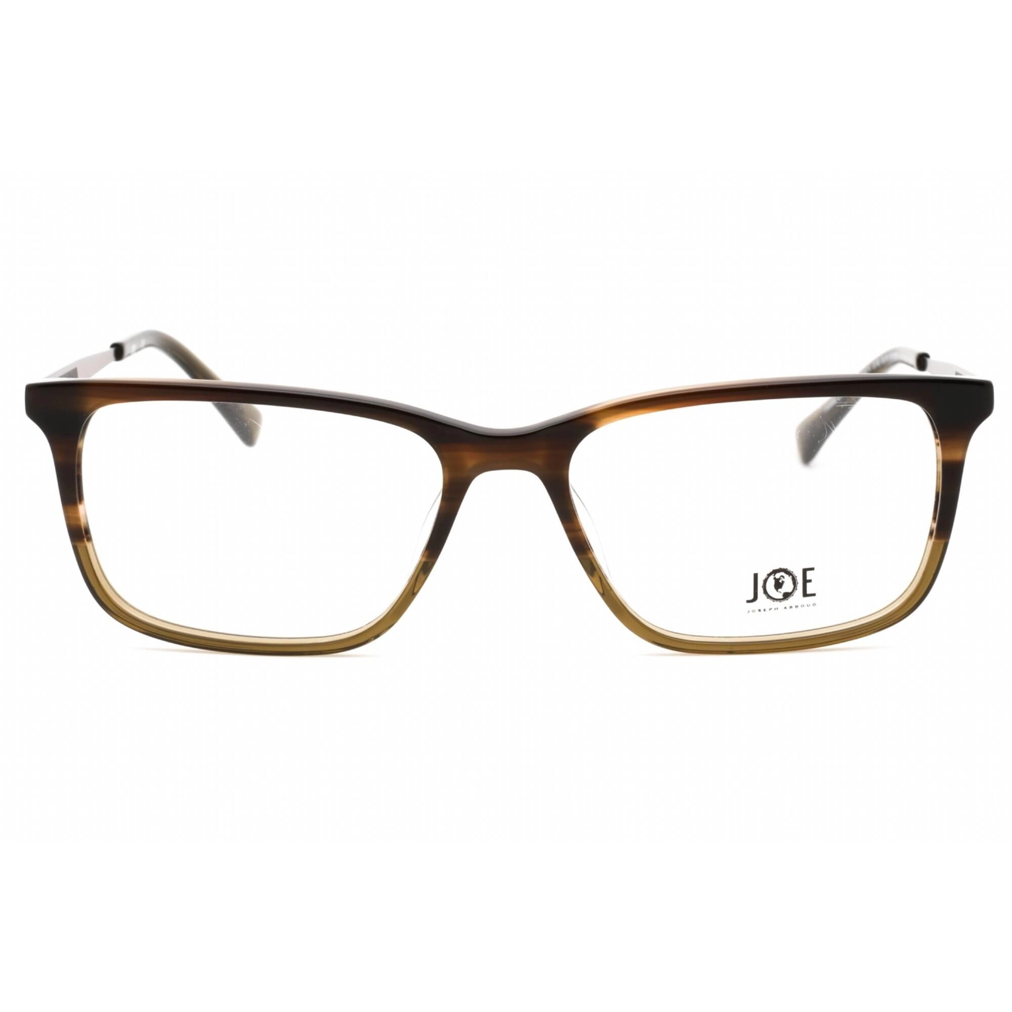 Joe optical Men's Eyeglasses - Olive Gradient Zylonite Rectangular Frame | JOE4079 318