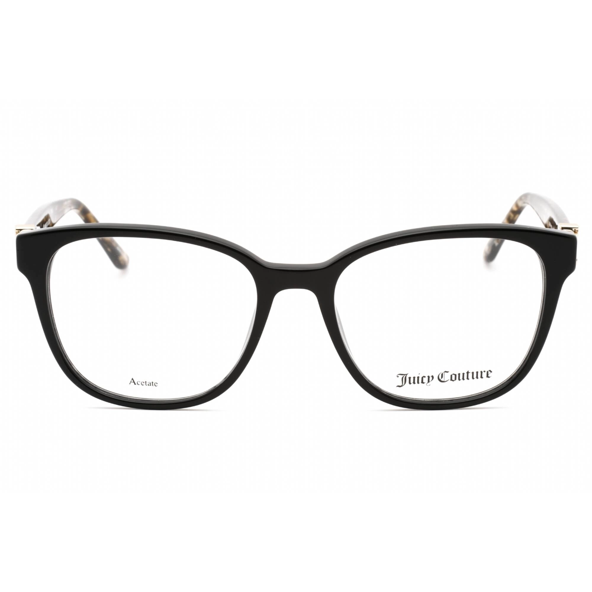 Juicy Couture Women's Eyeglasses - Black Cat Eye Shape Full Rim Frame | JU 244 0807 00