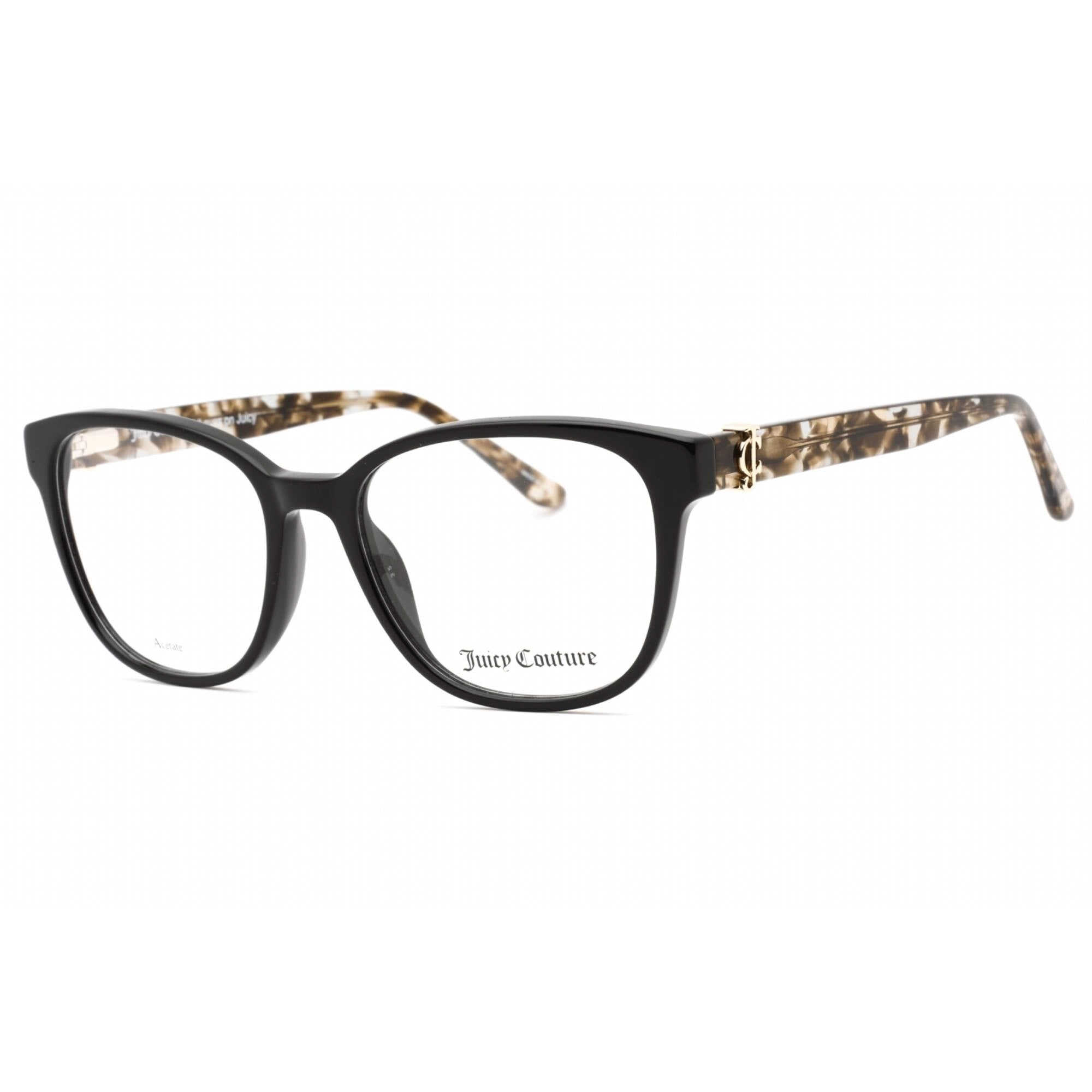 Juicy Couture Women's Eyeglasses - Black Cat Eye Shape Full Rim Frame | JU 244 0807 00