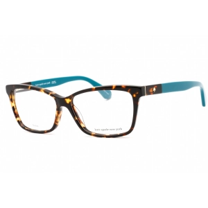 Kate Spade Women's Eyeglasses - Havana Turquoise Cat Eye Frame | Camberly 0FZL 00