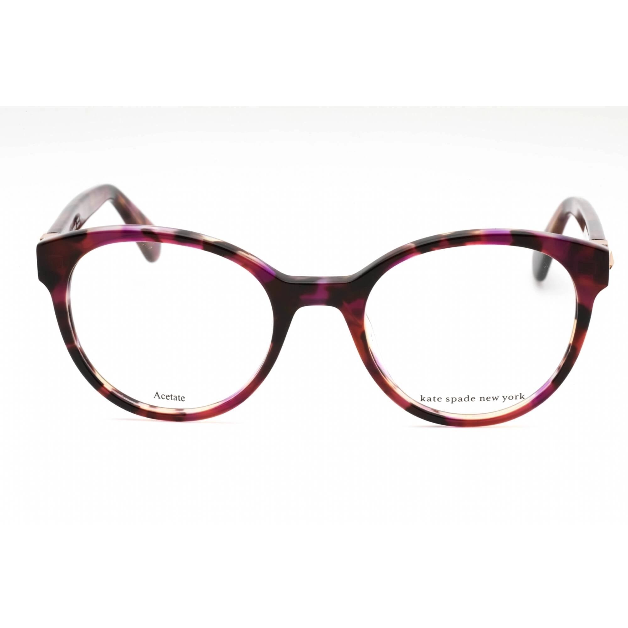 Kate Spade Women's Eyeglasses - Pink Havana Acetate Full Rim Frame | Marcilee HT8 00