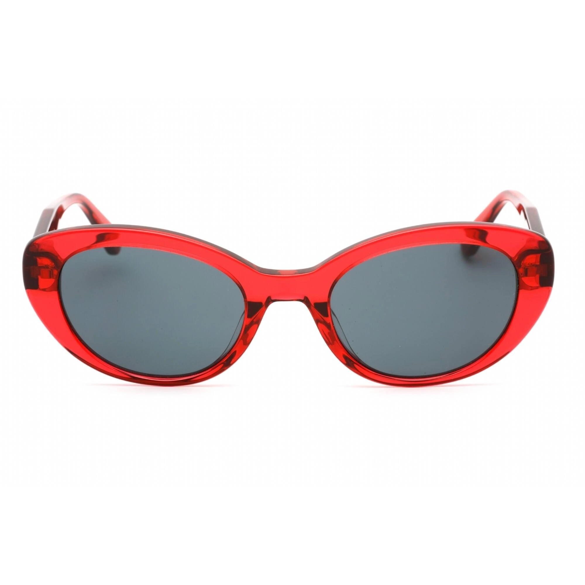 Kate Spade Women's Sunglasses - Full Rim Red Cat Eye Plastic Frame | CRYSTAL/S 0C9A IR