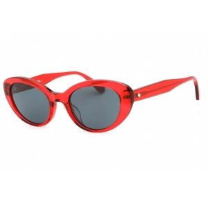 Kate Spade Women's Sunglasses - Full Rim Red Cat Eye Plastic Frame | CRYSTAL/S 0C9A IR