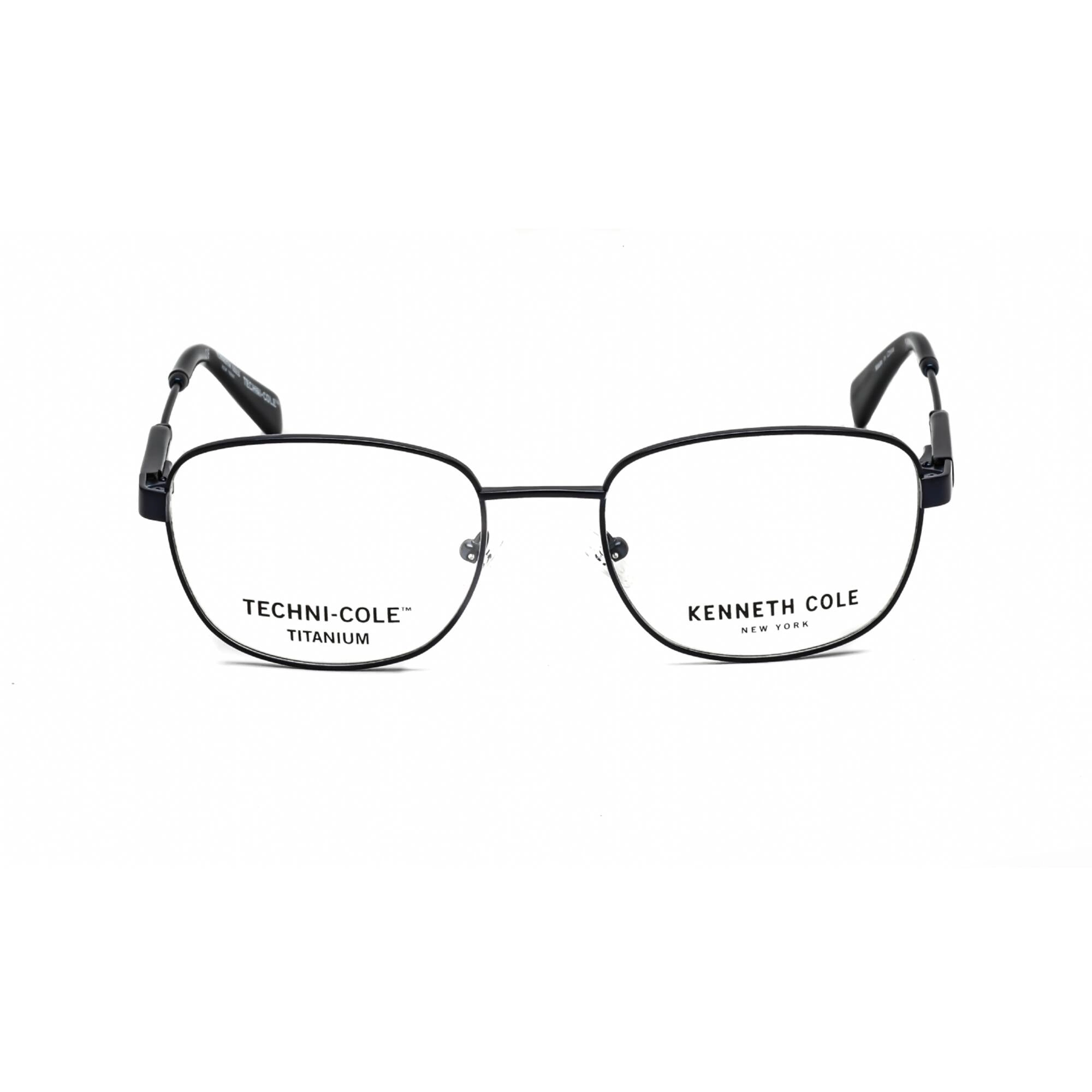 Kenneth Cole New York Men's Eyeglasses - Matte Blue Rectangular Frame | KC0299 091