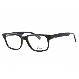 Lacoste Women's Eyeglasses - Green Rectangular Full Rim Frame Clear Lens | L2910 300
