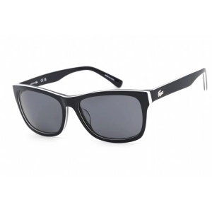 Lacoste Women's Sunglasses - Full Rim Blue/White Plastic Rectangular | L683SP 414