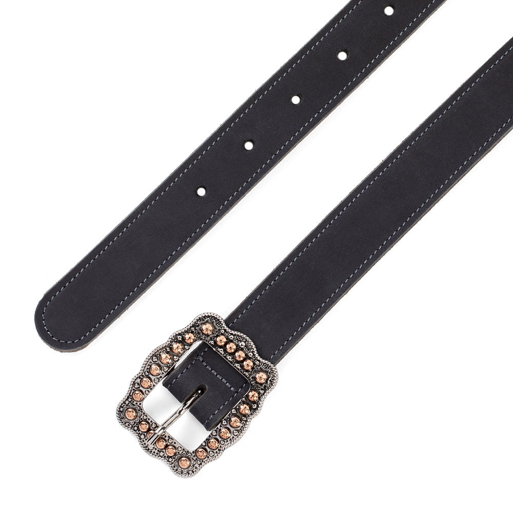 Lennon Suede Belt - 1"