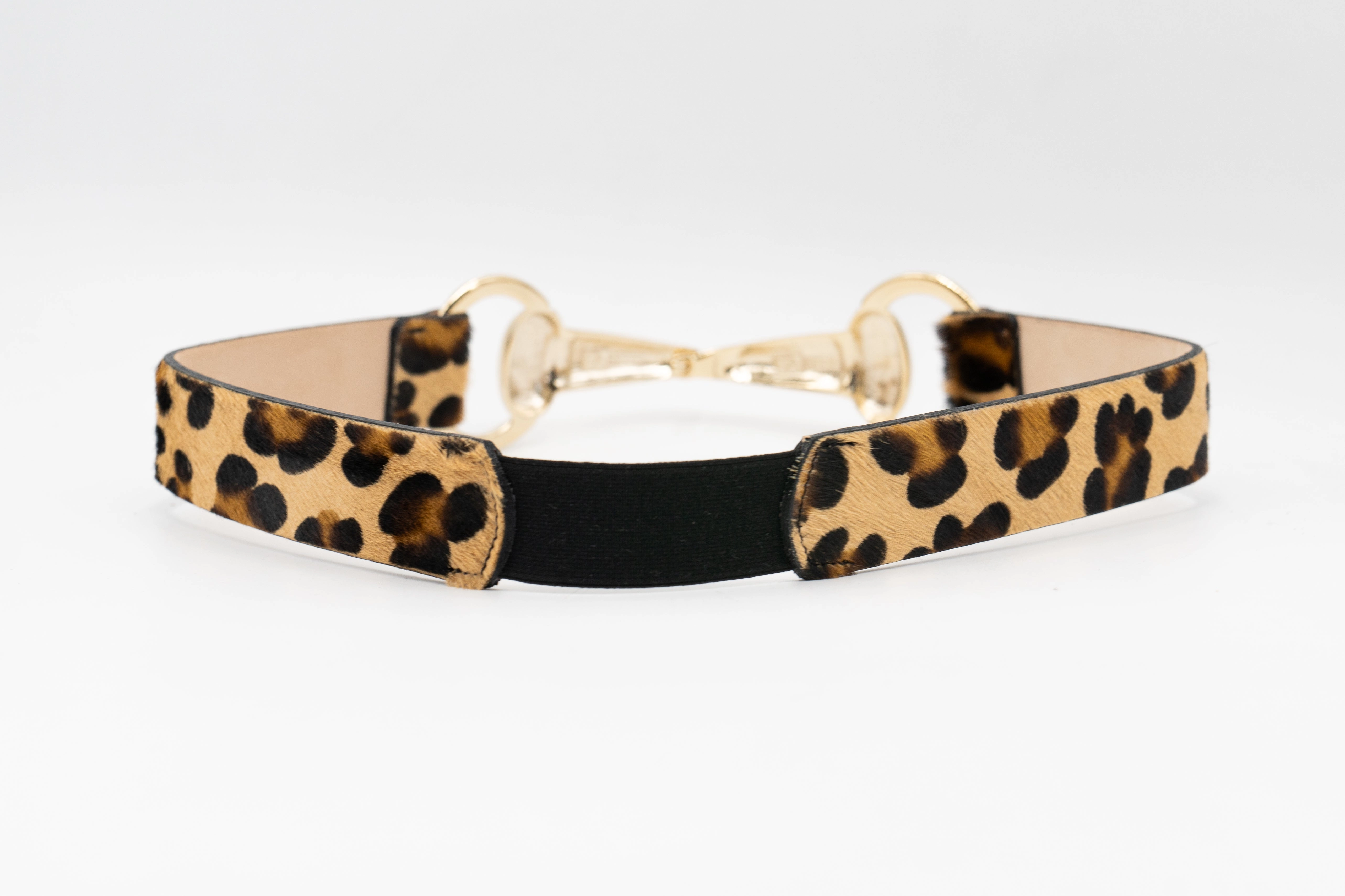 Lila Leopard Belt