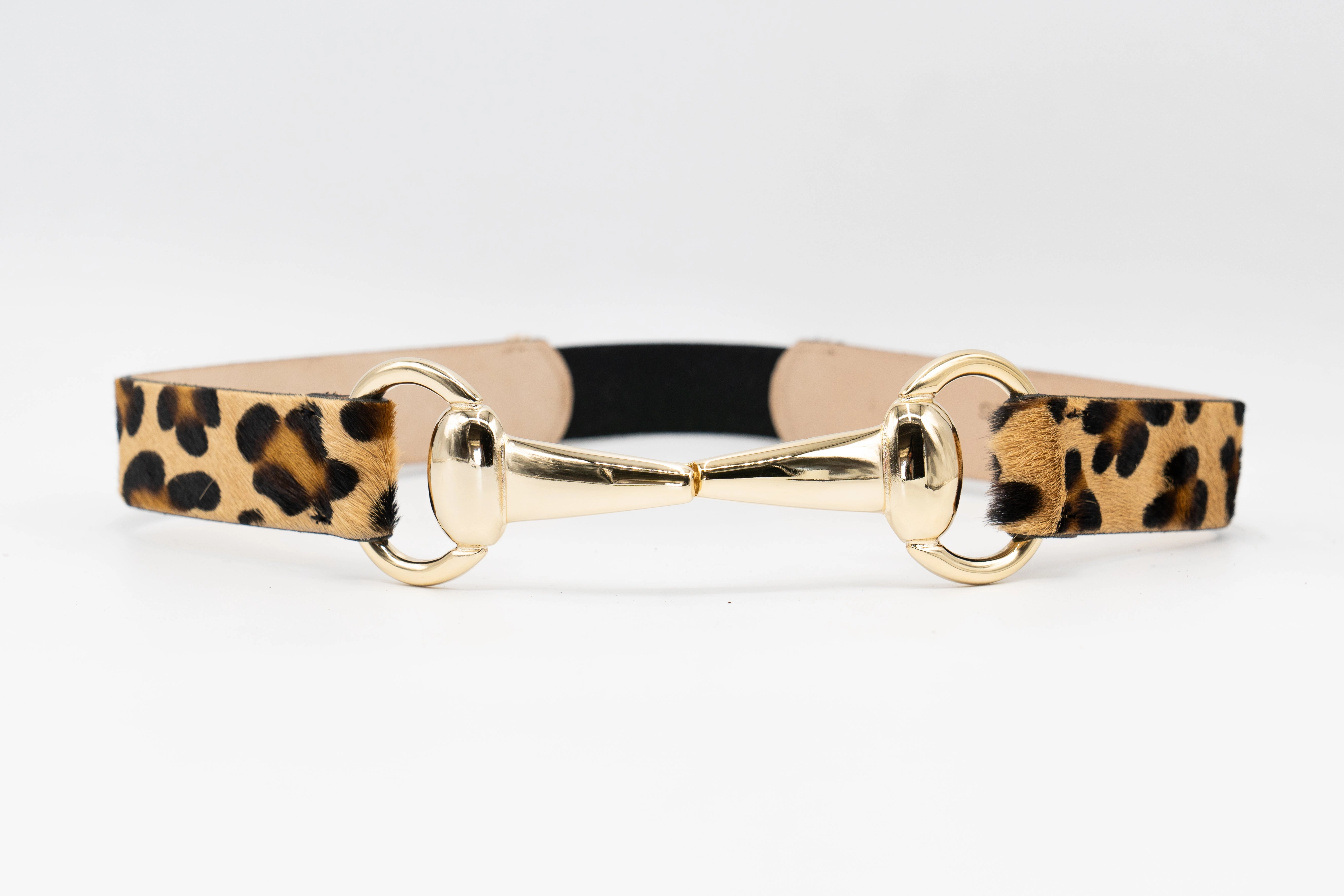 Lila Leopard Belt