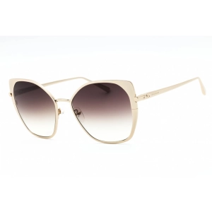 Longchamp Women's Sunglasses - Gold Metal Full Rim Butterfly Shape Frame| LO175S 727