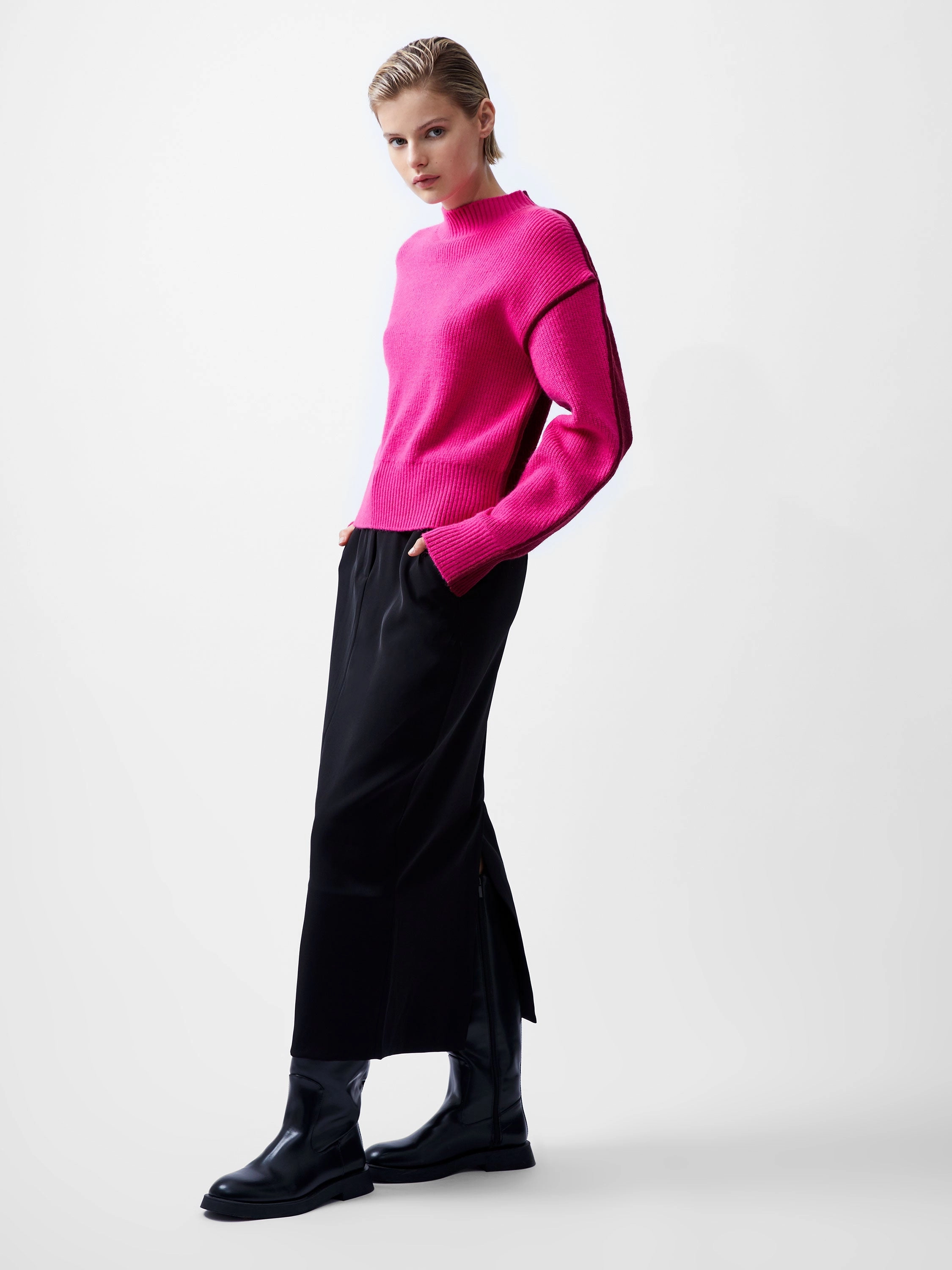 Lorena High Neck Jumper