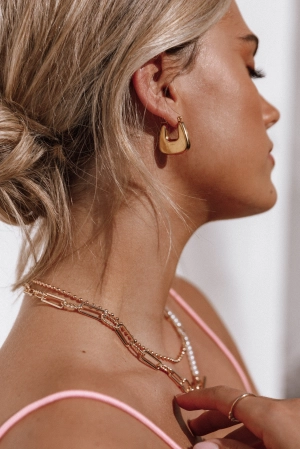 Mabel Earrings - Gold