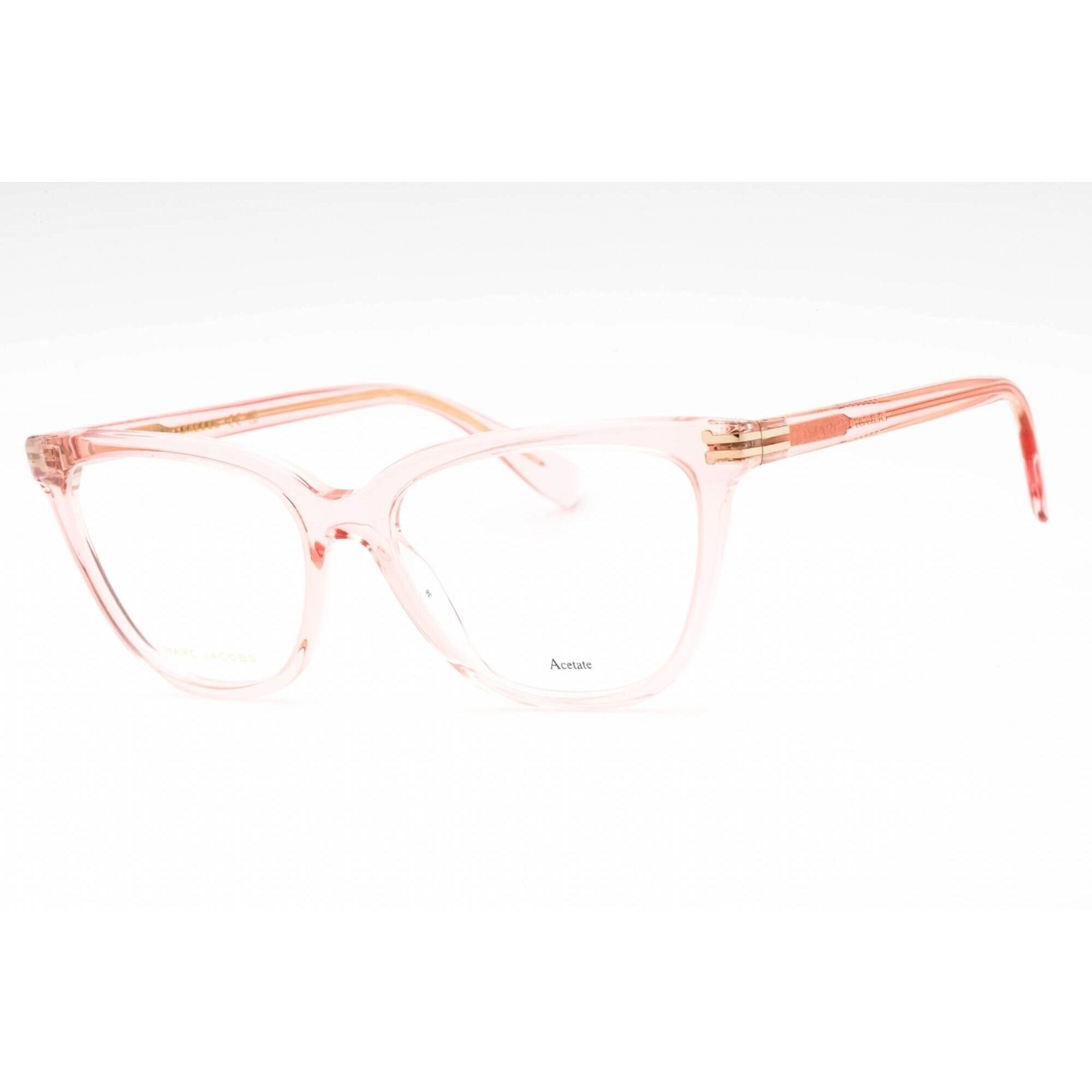 Marc Jacobs Women's Eyeglasses - Pink Crystal Cat Eye Plastic Frame | MJ 1108 08XO 00