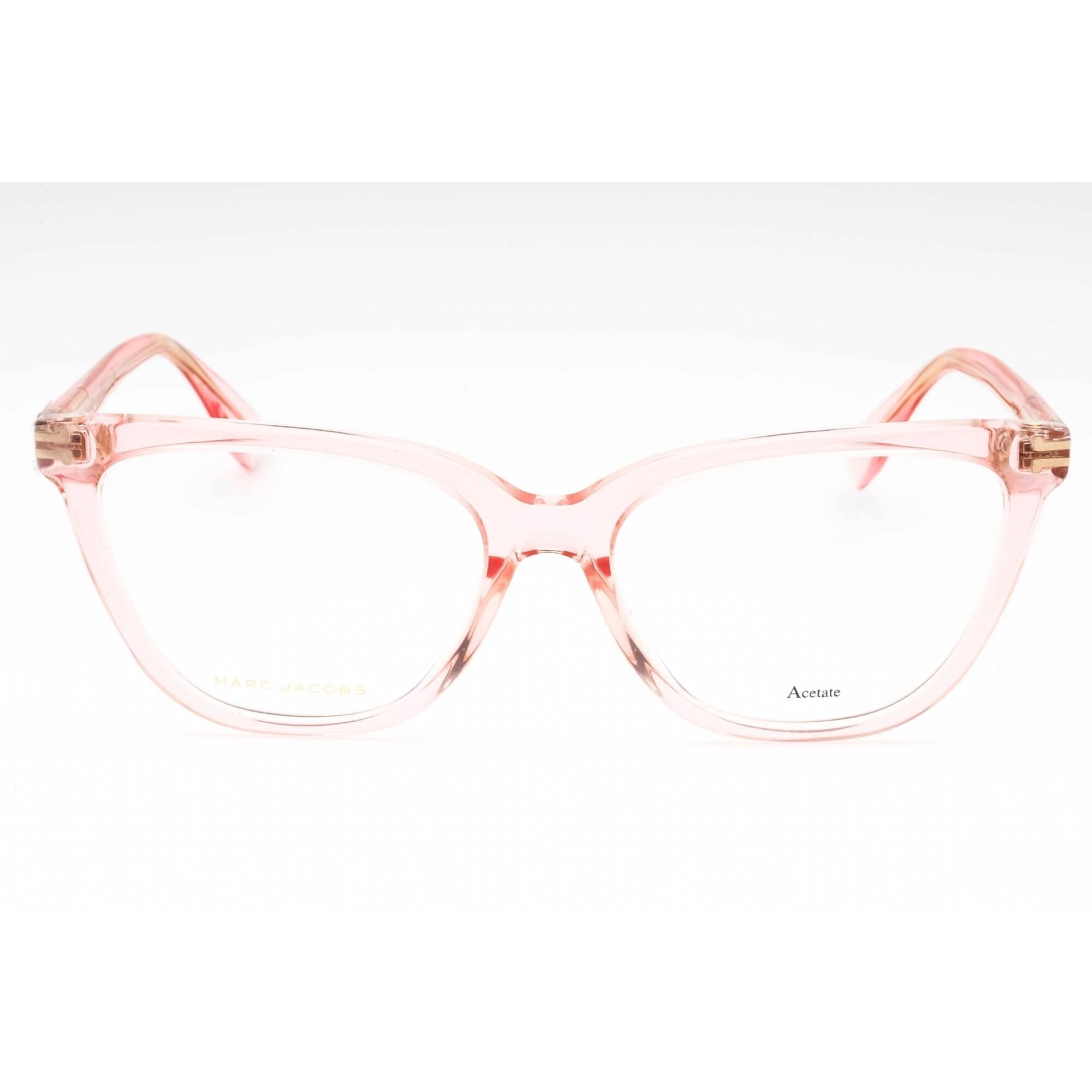 Marc Jacobs Women's Eyeglasses - Pink Crystal Cat Eye Plastic Frame | MJ 1108 08XO 00