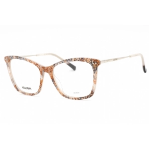 Missoni Women's Eyeglasses - Beige Pattern Cat Eye Plastic Frame | MIS 0108 0Z9K 00