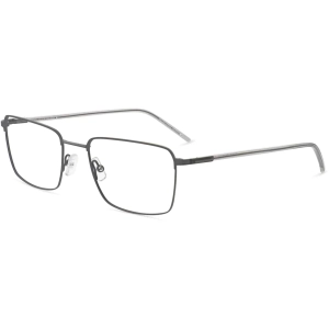 Morel Men's Eyeglasses - Grey Metal Full Rim Square Frame Demo Lens | 30247L GN09
