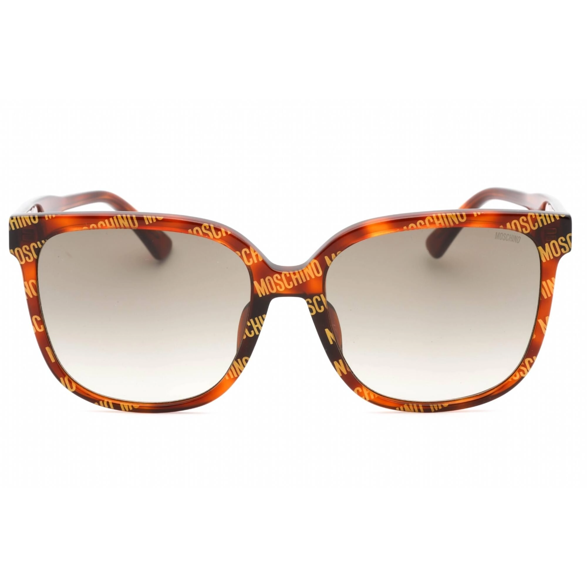 Moschino Women's Sunglasses - Pattern Havana Rectangular Frame | MOS134/F/S 0H7P HA
