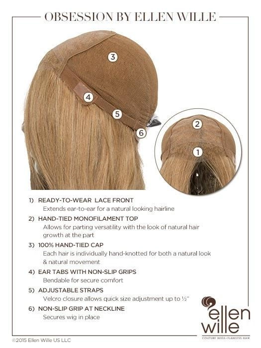 Obsession | Remy Human Hair Lace Front Wig (Hand-Tied)