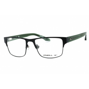 ONeill Men's Eyeglasses - Black/Green Metal Square Full Rim Frame | ONO-ROCKO 004