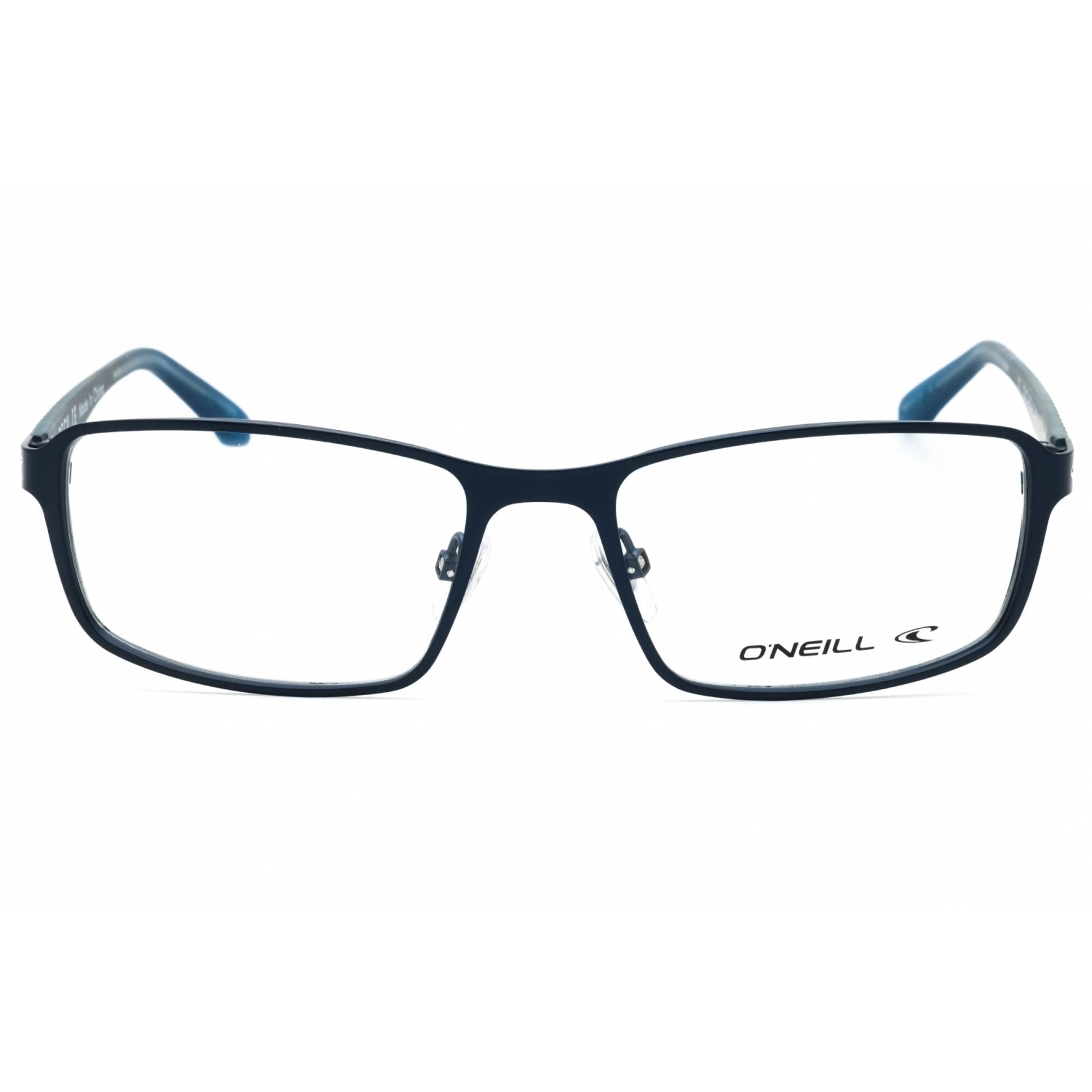 ONeill Men's Eyeglasses - Navy/Blue Metal Rectangular Full Rim Frame | ONO-BECK 006