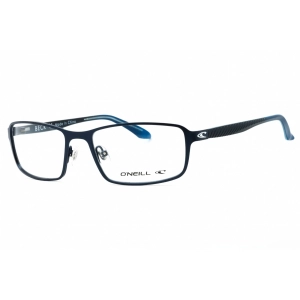 ONeill Men's Eyeglasses - Navy/Blue Metal Rectangular Full Rim Frame | ONO-BECK 006