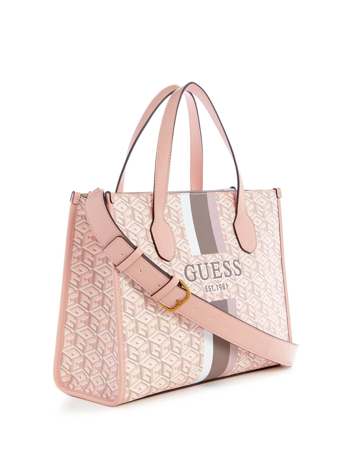 Pale Pink Silvana Small Tote Bag