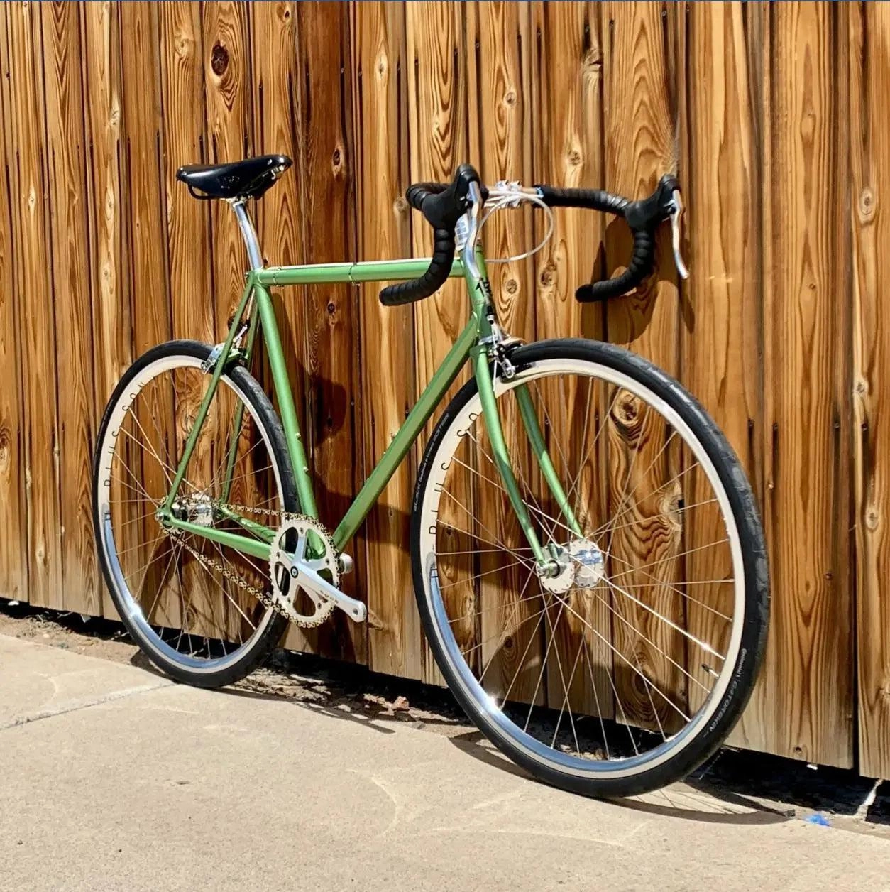 Phil Wood Classic High Flange/H Son Archetype Single Speed-Fixed Gear Wheelset