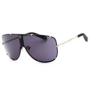 Philipp Plein Unisex Sunglasses - Palladium W/Semi Matt Black Parts | SPP075M 0K07