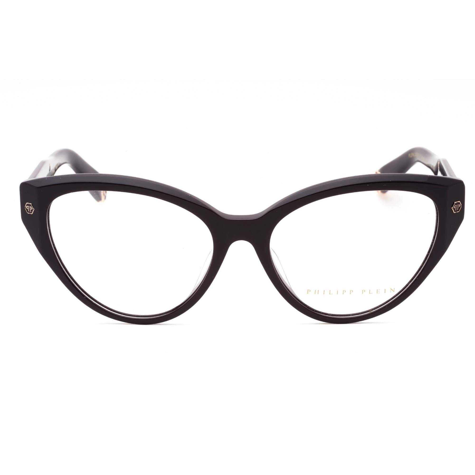 Philipp Plein Women's Eyeglasses - Shiny Purple Plastic Cat Eye Frame | VPP052M 09NU