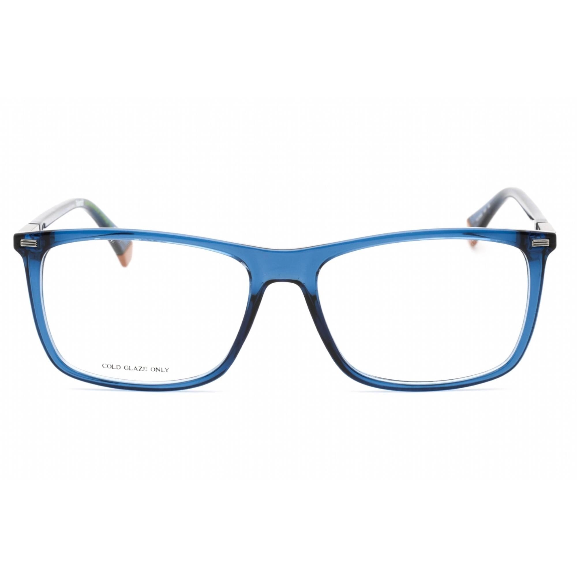 Polaroid Core Men's Eyeglasses - Blue Acetate/Metal Frame | PLD D430 0PJP 00