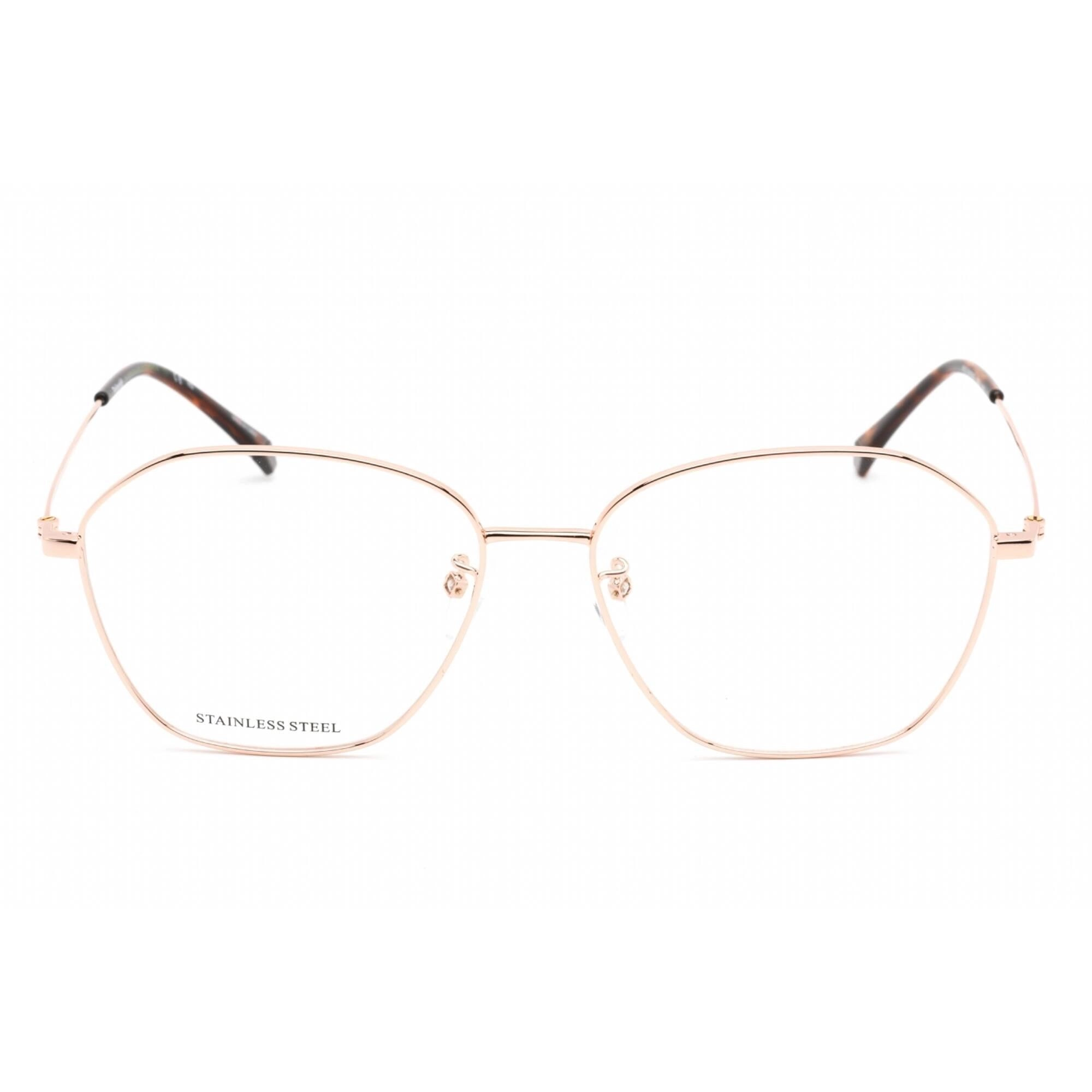 Polaroid Core Women's Eyeglasses - Gold Havana Geometric Frame | PLD D425/G 006J 00