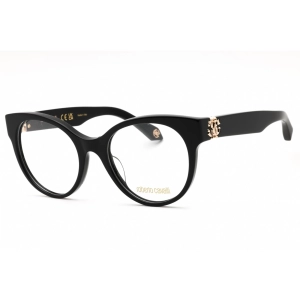 Roberto Cavalli Women's Eyeglasses - Black Acetate Cat Eye Full Rim | VRC027M 0700