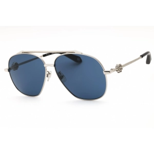 Roberto Cavalli Women's Sunglasses - Palladium Metal Aviator Full Rim | SRC008V 0579