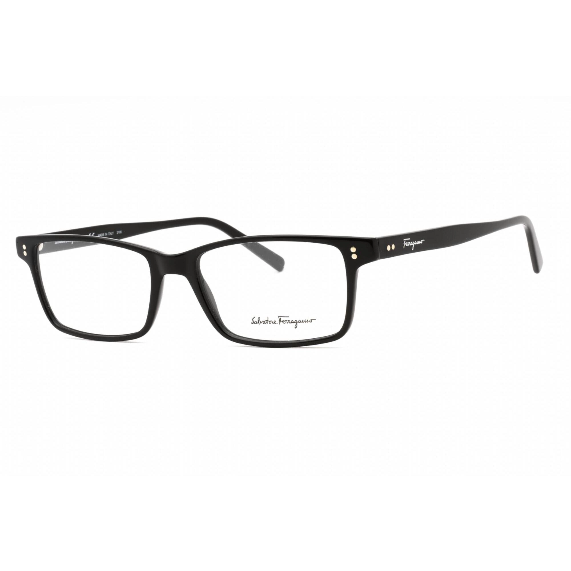 Salvatore Ferragamo Men's Eyeglasses - Black Injected Propionate Frame | SF2914 001