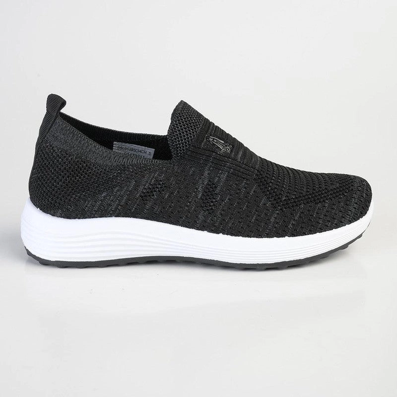 Soft Style By Hush Puppies Holden Mélange Sneaker - Charcoal
