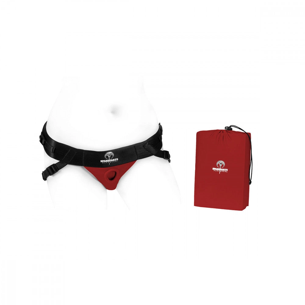SpareParts Joque Red Underwear Style Harness