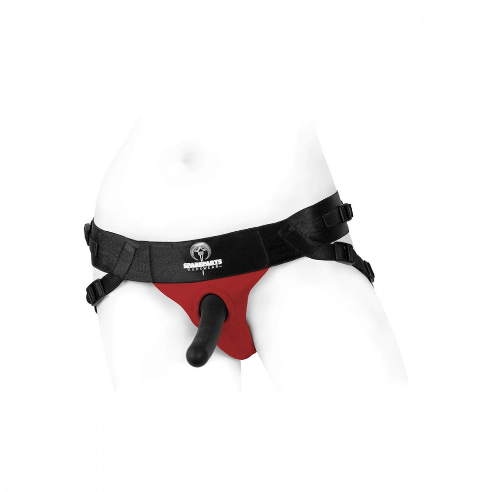 SpareParts Joque Red Underwear Style Harness