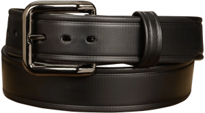 The Hercules Belt™ -  Black Max Thick With Gunmetal Buckle 1.50" (H550BK)