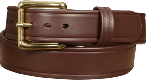 The Hercules Belt™ -  Brown Max Thick With Brass Buckle 1.50" (H505BR)