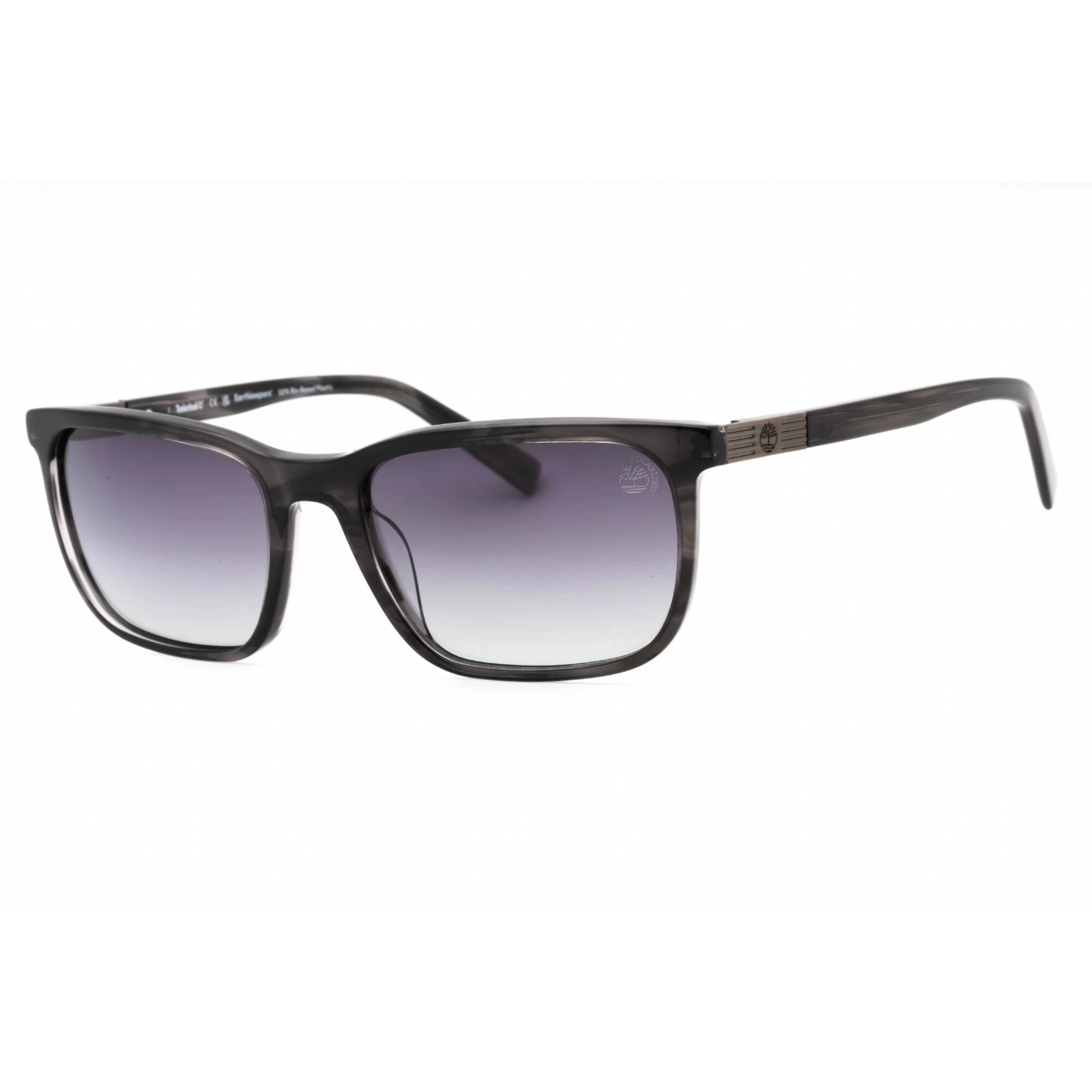 Timberland Men's Sunglasses - Grey/Other Acetate Rectangular Frame | TB9318 20D